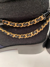 Load image into Gallery viewer, CHANEL 15A Paris Salzburg Charm chains Ankle Boots EU 39