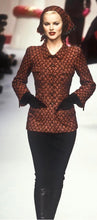 Load image into Gallery viewer, 95P, 1995 Spring Vintage Chanel Pink Black Boucle Wool Tweed Dress Jacket Blazer US 6