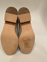 Load image into Gallery viewer, NIB New in Box Chanel 13C light grey cowboy riding boots EU 39.5