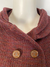 Load image into Gallery viewer, Vintage Chanel 98A, 1998 Fall Maroon Jacket FR 40 US 6/8