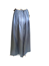 Load image into Gallery viewer, Chanel 00C 2000 Cruise Resort Dusty Blue Silk Skirt Set