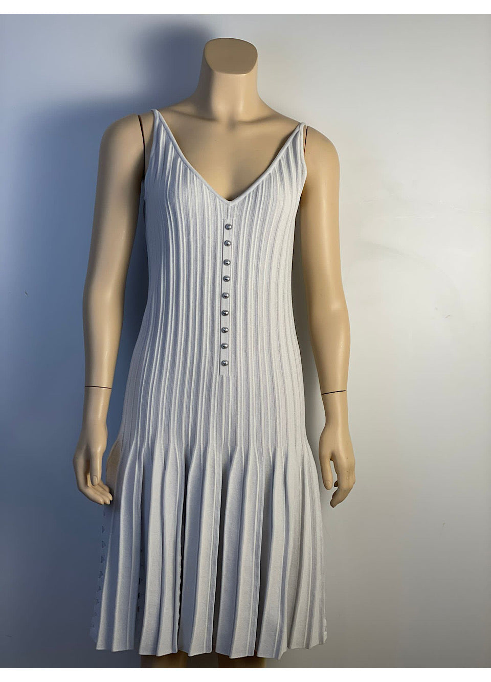 NWT Chanel 12P 2012 Spring Light Blue Summer Dress FR 36 US 4 HelensChanel NWT Chanel 12P 2012 Spring Light Blue Summer Dress FR 36 US 4 HelensChanel