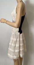 Load image into Gallery viewer, Chanel 2015 Spring Summer Delicate White and Black Dress FR 38 US 4/6