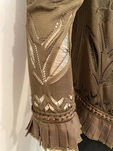 Load image into Gallery viewer, NWT New Chanel 2004 Spring 04P Brown lightweight Cardigan FR 36 US 2/4