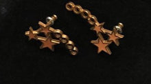 Load image into Gallery viewer, Chanel 01P, 2001 Spring Comte Coco shooting Stars Pierced Earrings