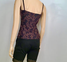 Load image into Gallery viewer, Vintage Chanel Logo Black Camisole Spaghetti Strap Tank Top FR 34 US 2/4
