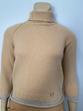 Load image into Gallery viewer, NWT Chanel 12A 2012 Fall ecru pullover turtleneck sweater FR 38