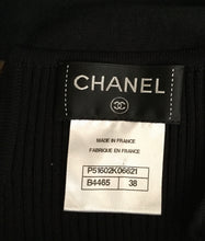 Load image into Gallery viewer, Chanel 2015 Spring Summer Delicate White and Black Dress FR 38 US 4/6