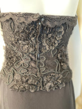 Load image into Gallery viewer, 95A, 1995 Fall Vintage Chanel elaborate Lace Halter Evening Top Blouse US 2-4