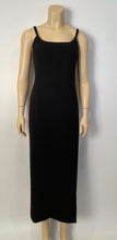 Load image into Gallery viewer, Vintage Chanel 98P, 1998 Spring black maxi long dress FR 40