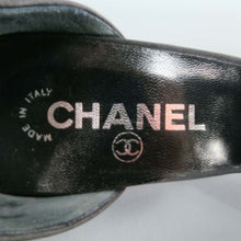 Load image into Gallery viewer, Vintage CHANEL Hook Snaps Black Ankle Strap Pumps EU 39.5