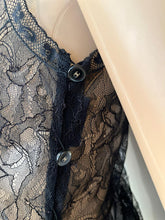 Load image into Gallery viewer, Chanel Black Sheer Lace Blouse Top Camisole US 4