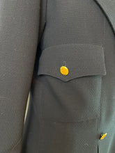 Load image into Gallery viewer, Vintage Chanel 1990’s Dark Navy Blue Skirt Suit FR 38 US 4