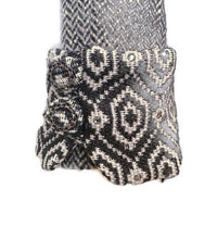 Load image into Gallery viewer, Chanel 08A 2008 Fall Collarless Herringbone Jacket with removable Cuffs FR 40 US 4