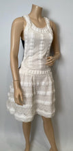 Load image into Gallery viewer, Chanel 2015 Spring Summer Delicate White and Black Dress FR 38 US 4/6