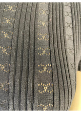 Load image into Gallery viewer, Chanel 05P, 2005 Spring Black Cotton knit interlocking CC logo Blouse top FR 40 US 4/6