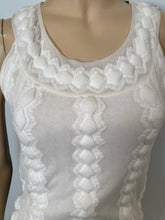 Load image into Gallery viewer, Chanel 2015 Spring Summer Delicate White and Black Dress FR 38 US 4/6