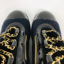 Load image into Gallery viewer, CHANEL 15A 2015 Fall Paris Salzburg Charm chains Ankle Boots EU 39.5