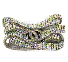 Load image into Gallery viewer, Chanel 05A MultiColor CC Strass Swarovski crystal Belt