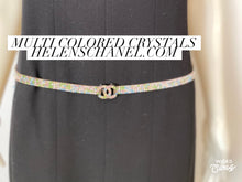 Load image into Gallery viewer, Chanel 05A MultiColor CC Strass Swarovski crystal Belt