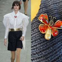 Load image into Gallery viewer, Rare Chanel Butterfly 15P 2015 Spring Brooch Pin