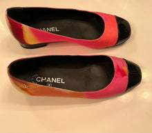 Load image into Gallery viewer, Chanel 15P 2015 Spring Water Color Flats EU 38C US 8.5 Wide