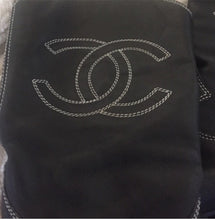 Load image into Gallery viewer, Chanel Black Cowboy Western Boots EU 38.5 US 7.5