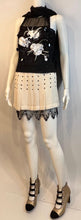 Load image into Gallery viewer, Rare Chanel 01P 2001 Spring Runway Flower Cape Blouse Top FR 38 US 4