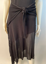 Load image into Gallery viewer, Chanel 02C 2002 Cruise Resort 2 pc Black Dress FR 38 US 4/6