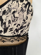 Load image into Gallery viewer, Chanel 03P 2003 Spring One Piece Body Suit Top Camisole FR 40 US 6