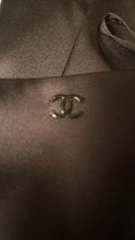 Load image into Gallery viewer, Chanel 07P 2007 Spring Black Silk Satin Pants FR 38 US 4/6