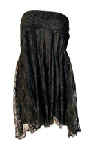 Load image into Gallery viewer, Chanel 05A, 2005 Fall Black Lace Dress/Skirt FR 38