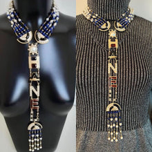 Load image into Gallery viewer, Chanel 2019, 19A Logomania Collection Letters Multicolor Necklace