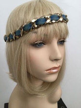 Load image into Gallery viewer, Chanel 08C 2008 Cruise Denim Gold Chain Headband/Necklace/Bracelet