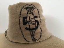 Load image into Gallery viewer, Chanel 04A Fall Light Brown Beige Turtle Neck Coco Cashmere Sweater FR 38 US 4/6