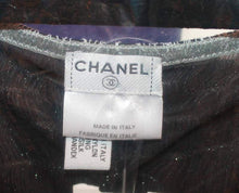 Load image into Gallery viewer, Chanel 05A 2005 Fall pearl trim Lace overlay Black Tank Top Camisole Blouse FR 40 US 6