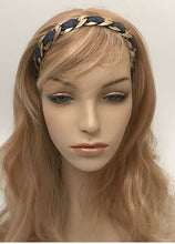 Load image into Gallery viewer, Chanel 08C 2008 Cruise Denim Gold Chain Headband/Necklace/Bracelet