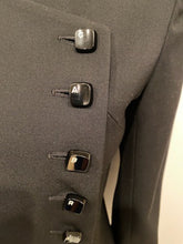 Load image into Gallery viewer, Chanel 00T, 2000 Transition Collection ‘GABRIELLE’ Buttons Black Jacket FR 38 US 4