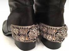 Load image into Gallery viewer, Chanel 07A Paris Monte Carlo Lion Head Icons tall black leather riding boots EU 39.5 US 8.5/9