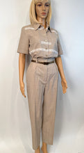 Load image into Gallery viewer, Vintage 97A, 1997 Fall Chanel Bronze Metal Chain link belt 27” generally a US 4