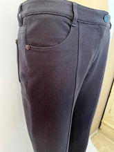 Load image into Gallery viewer, Chanel Black Cotton Low Rider Pant Jeans FR 38 US 4/6