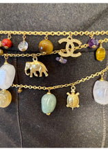 Load image into Gallery viewer, Chanel 01A 2001 Fall Rare Multi Charms Necklace Belt