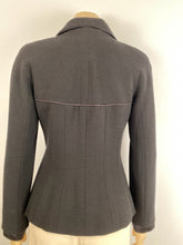 Load image into Gallery viewer, Vintage Chanel 02A 2002 Fall Black Jacket FR 38 US 4
