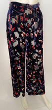 Load image into Gallery viewer, 97A, 1997 Fall Vintage Chanel sheer velvet wide leg Pant Trousers FR 36