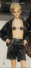 Load image into Gallery viewer, Vintage 96P, 1996 Spring RTW Runway Chanel sporty shorts US 2/4
