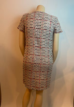 Load image into Gallery viewer, Chanel 2018 Spring 18P Multicolor Grey Tweed Dress FR 42 US 10/12