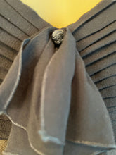 Load image into Gallery viewer, Chanel 03A 2003 Fall Black Sheer Halter Top Blouse FR 40 US 4/6