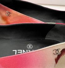 Load image into Gallery viewer, Chanel 15P 2015 Spring Water Color Flats EU 38C US 8.5 Wide