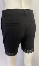 Load image into Gallery viewer, Chanel 2004 Spring, 04P Black Lace Trim Shorts FR 36 US 4