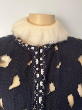 Load image into Gallery viewer, Chanel 11P 2011 Spring Black cut out Runway Jacket FR 54 US 14/16